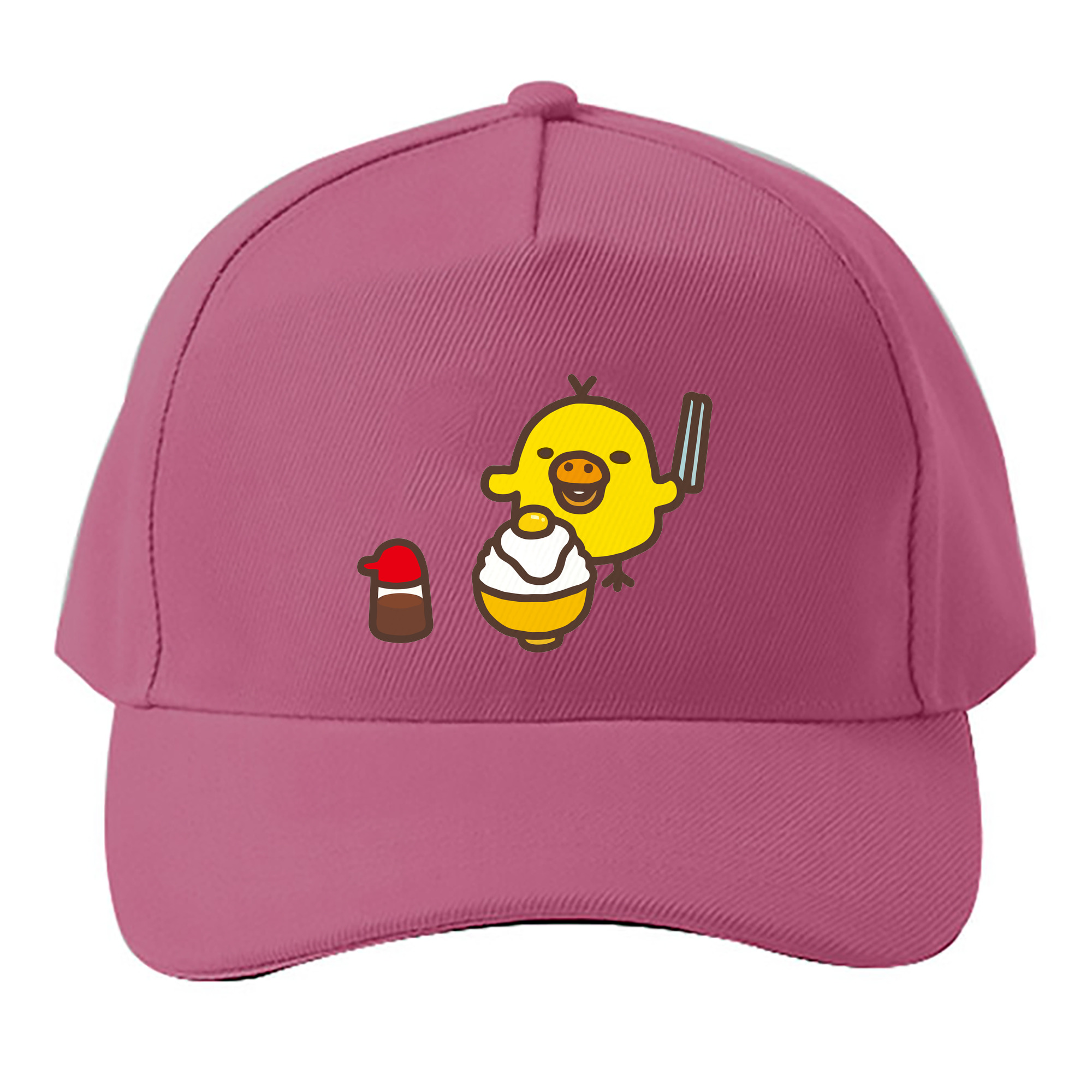 （画像用） リラックマ リラックマ キイロイトリ Rilakkuma Korilakkuma Kiiroitori ベースボールキャップ 綿100％ 男女兼用 帽子 スポーツ
